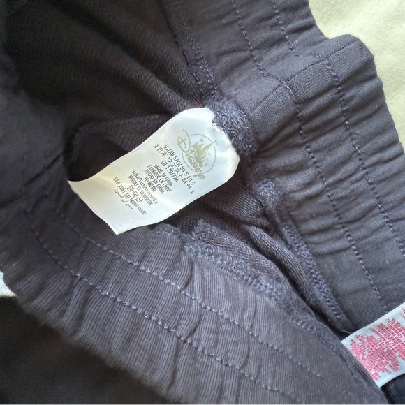 Disney Parks Exclusive Hades Hercules Joggers Black Blue Embroidery NWT Men’s S - Picture 4 of 5